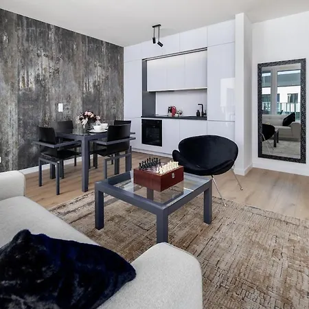 דירה Dunadesign Apartman & Free Covered Parking Space